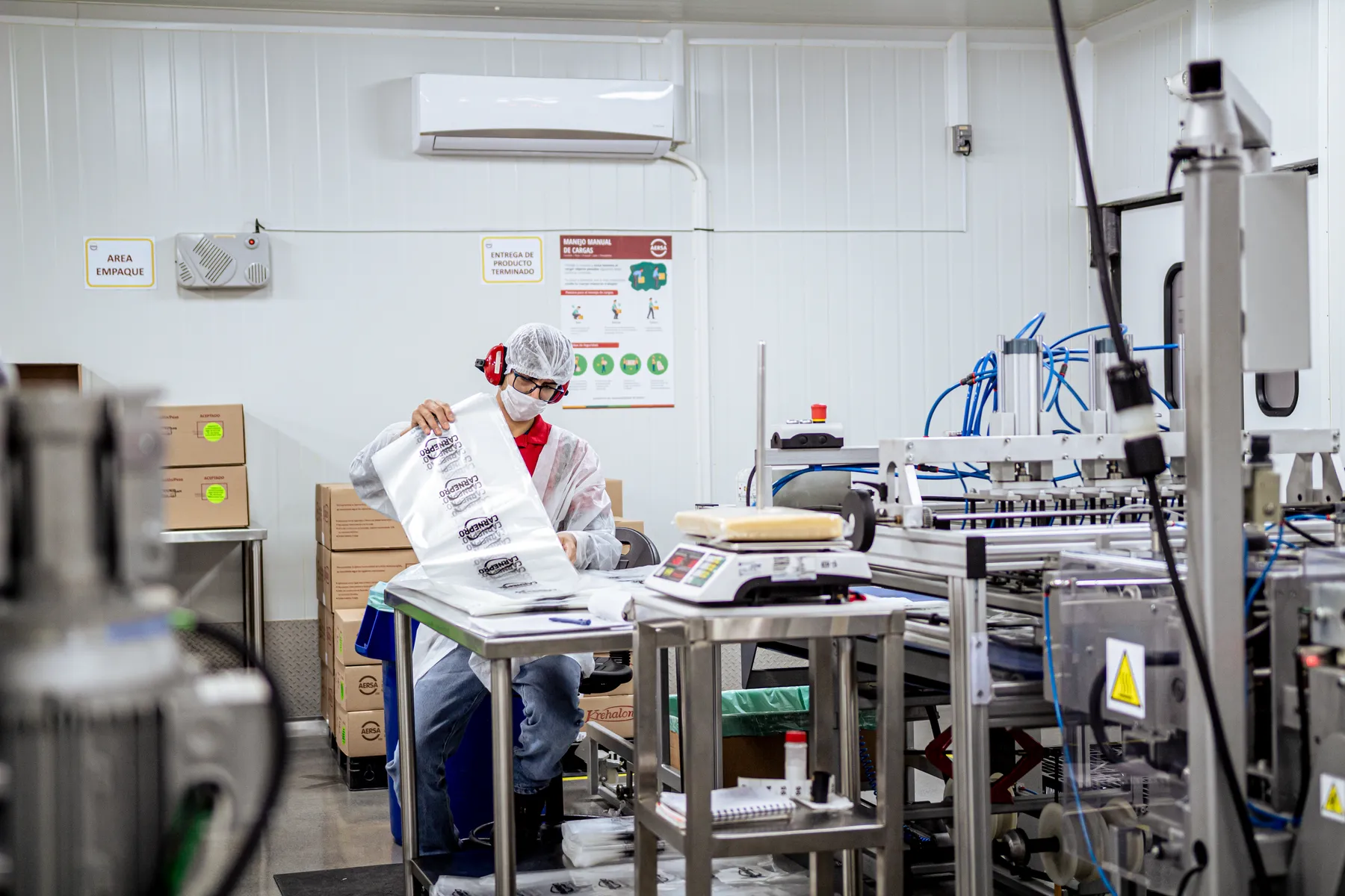 Fotografía industrial producida por Arca Visual
